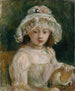 Giovane ragazza con il cappello - Berthe Morisot — vista dell’opera