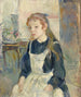 Giovane ragazza con grembiule - Berthe Morisot — vista dell’opera