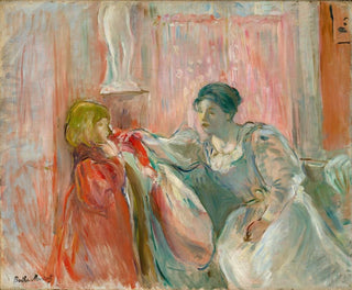 Berthe Morisot - Young Woman and Child.webp