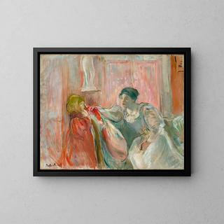 Berthe Morisot - Young Woman and Child.webp