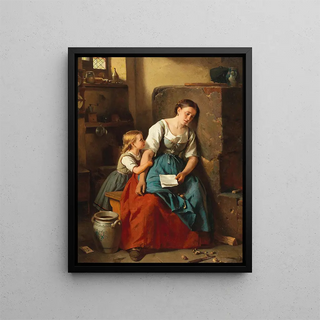 Berthold Woltze - Der Brief.webp