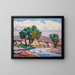 Ruscello nelle pendici del Colorado - Birger Sandzén — quadro incorniciato alla parete