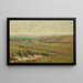 Vista dell'ovest del Kansas - Birger Sandzén — quadro incorniciato alla parete