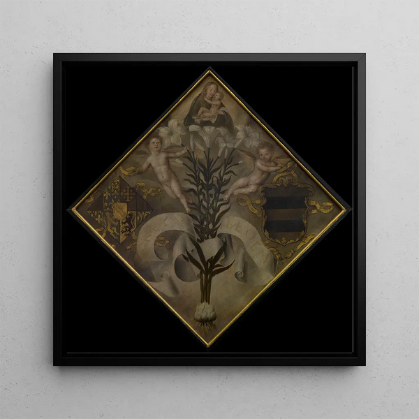 Blason de la Chambre de rhétorique de Diest De Leliebloem - Anonyme