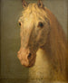 Tête de cheval blanc - Bénigne Gagneraux — vista dell’opera