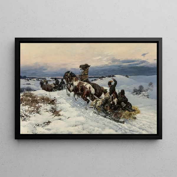 Bohdan von Kleczynski - Return from the hunt.webp