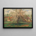 Paesaggio con alberi in fiore - Bohumil Hanek — quadro incorniciato alla parete