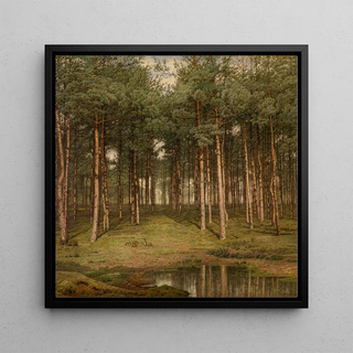 Bois de sapin à Putte - Jean-Pierre François Lamorinère