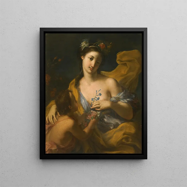 Flore - École bolonaise — quadro incorniciato alla parete