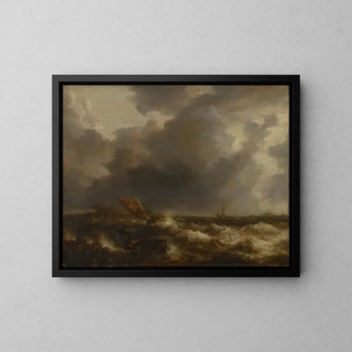 Bonaventura Peeters the Elder - Stormy Sea.webp