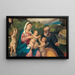 Repos pendant la fuite en Égypte - Bonifacio Veronese — quadro incorniciato alla parete