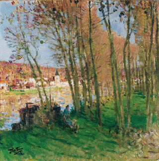 Bord de l'eau - Pierre-Eugène Montzin