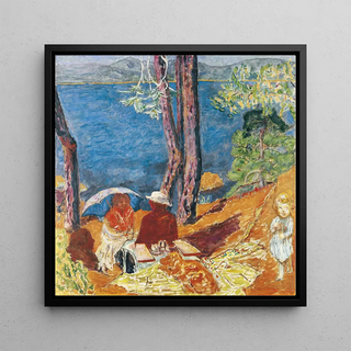 Bord de mer sous les pins - Pierre Bonnard