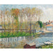 Riproduzione del dipinto Bords du Loing à Moret - Camille Pissarro