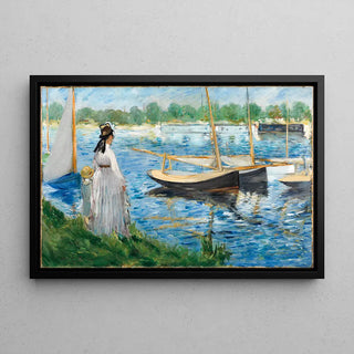 Le rive della Senna a Argenteuil - Edouard Manet