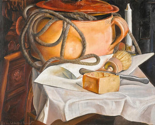 Boris Grigoriev - Still Life with Candle.webp
