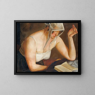 Boris Grigoriev - Woman Reading.webp