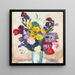 Bouquet di fiori - Josse Goossens — quadro incorniciato alla parete