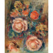 Riproduzione del dipinto Bouquet de roses - Pierre-Auguste Renoir