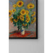Riproduzione del dipinto Bouquet di girasoli - Claude Monet