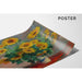 Riproduzione del dipinto Bouquet di girasoli - Claude Monet