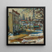 Bridgeport - Abraham Manievich — quadro incorniciato alla parete