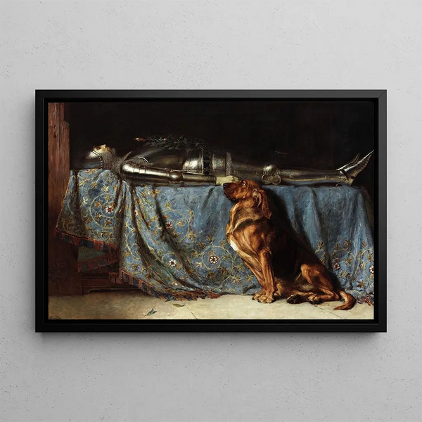 Requiescat - Briton Rivière — quadro incorniciato alla parete