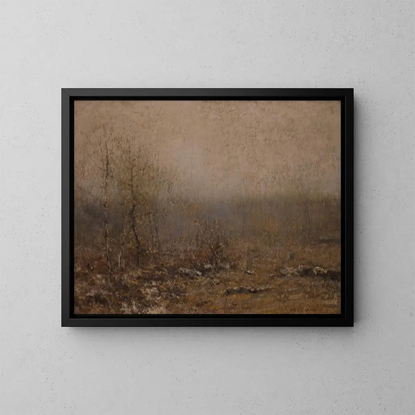 Grigio di dicembre - Bruce Crane — quadro incorniciato alla parete