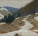 Inverno persistente - Bruce Crane — vista dell’opera