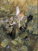 Un gatto e un passero - Bruno Liljefors — vista dell’opera