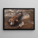 Aigle et lièvre - Bruno Liljefors — quadro incorniciato alla parete