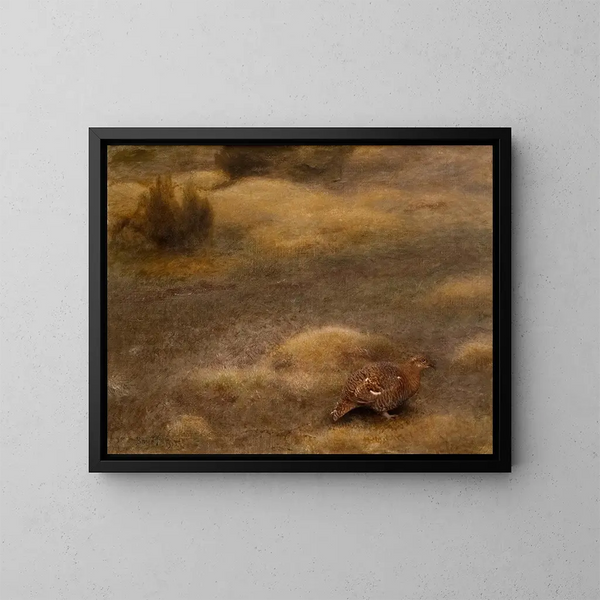 Tétras lyre femelle - Bruno Liljefors — quadro incorniciato alla parete