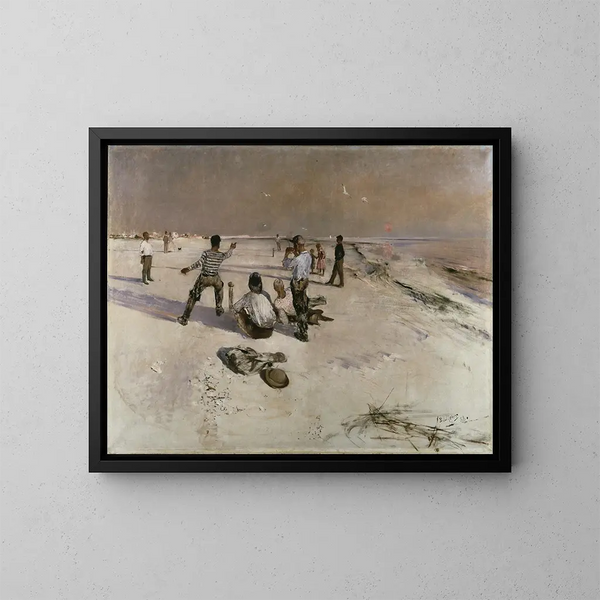 Uomo deformato - Bruno Liljefors — quadro incorniciato alla parete