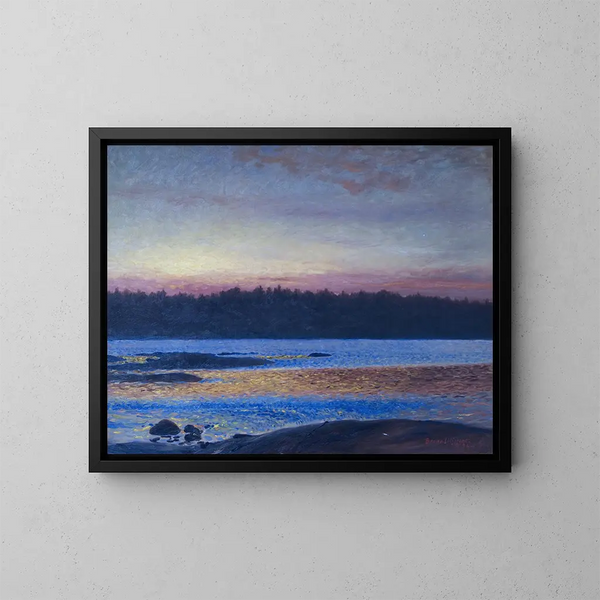 Mattino - Bruno Liljefors — quadro incorniciato alla parete