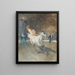 Cavaliere di circo sulla pista - Brynolf Wennerberg — quadro incorniciato alla parete
