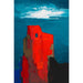 Riproduzione del dipinto Burgruine - Karl Wiener