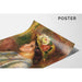 Riproduzione del dipinto Busto di Donna, Cappello di Paglia Decorato - Pierre-Auguste Renoir