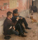 Buveurs - Émile Friant — vista dell’opera