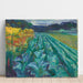 Riproduzione del dipinto Cabbage Field - Edvard Munch