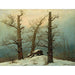 Riproduzione del dipinto Cairn sous la neige - Caspar David Friedrich