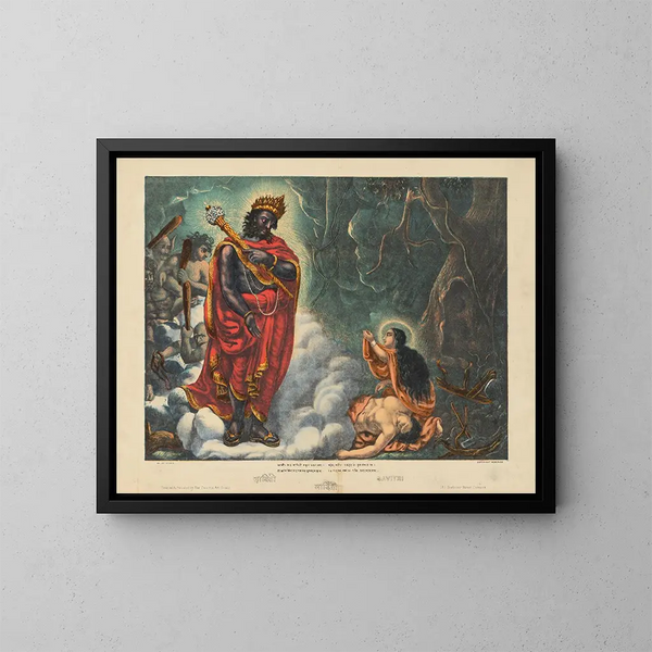 Savitri - Calcutta Art Studio — quadro incorniciato alla parete
