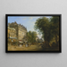 Boulevard Montmartre - Caleb Robert Stanley — quadro incorniciato alla parete