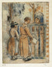 Donne mendicanti - Camille Pissarro — vista dell’opera