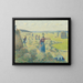 La Récolte des Foins - Camille Pissarro — quadro incorniciato alla parete