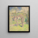 Paesaggio - Camille Pissarro — quadro incorniciato alla parete