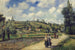 Paesaggio vicino a Pontoise sulla Strada di Auvers - Camille Pissarro — vista dell’opera