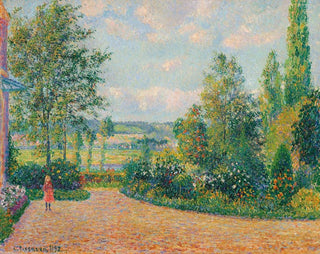Camille Pissarro - Le Jardin dOctave Mirbeau la terrasse Les Damps.webp
