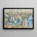 Il Mercato delle Uova - Camille Pissarro — quadro incorniciato alla parete