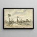 Louveciennes Route de Saint-Germain - Camille Pissarro — quadro incorniciato alla parete