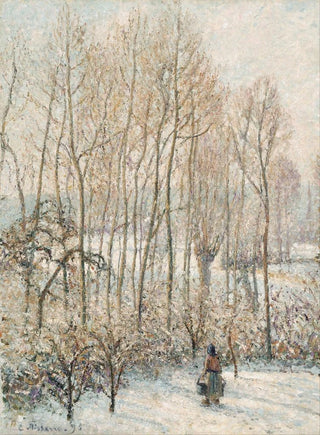 Camille Pissarro - Morning Sunlight on the Snow EragnysurEpte.webp